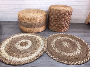 แผ่นรองจานหวายระดับพรีเมี่ยมและพรมผักตบชวาที่เป็นมิตรกับสิ่งแวดล้อมผลิตขึ้นอย่างเชี่ยวชาญในเวียดนามโดยมี oem/odm. - Product Image 3