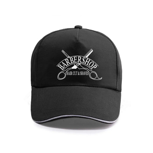 Gorro de Barbero de Lujo para Salón y Barbería, Gorro de Barbero Ajustable de Alta Calidad para Cortar y Peinar el Cabello - Product Image 1