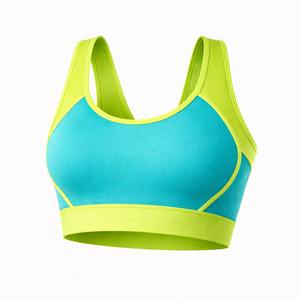 Nuevo Sujetador Deportivo para Mujer, Sin Costuras, Acanalado, Transpirable, de Spandex/Poliéster, Soporte Medio, para Gimnasio, Yoga, Ejercicio, Fitness, de Fábrica - Product Image 2