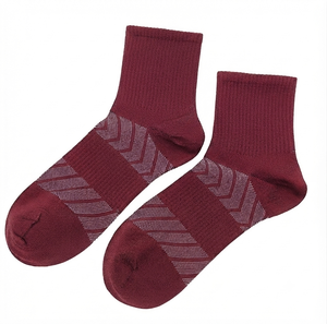 Chaussettes pour hommes de haute qualité à prix de gros, séchage rapide, pour l'hiver, couleur et design personnalisés, motif uni, pour adultes - Product Image 1