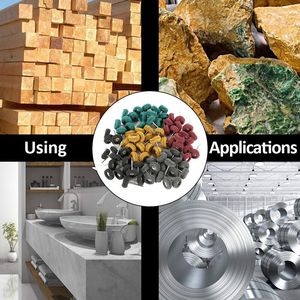 Dremel Compatible 50-Piece Metal Polishing Wheel Burr Kit Rotary Tool Abrasive Accessories Set - Product Image 6