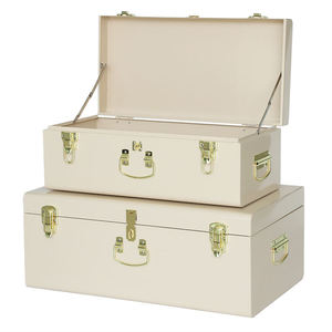 Vintage Decorative <b>Storage</b> Chest <b>Trunk</b> <b>Box</b> for Bedroom - Product Image 5