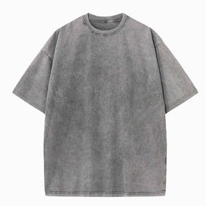 Camisetas para Hombre con Lavado Ácido Directo de Fábrica, Algodón Suave con Acabado Vintage, Servicio OEM, Suministro al por Mayor para Importadores - Product Image 6