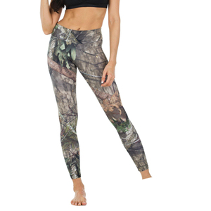 Leggings para Mujer de Alta Calidad, Leggings de MMA para Mujer, Ropa de Gimnasio, Logotipo Personalizado, Sublimación, Estampado de Camuflaje de Selva sin Costuras, Estampado RealTree de Bosque - Product Image 4