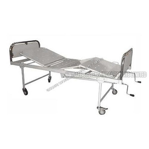 Cama de Hospital Manual con Secciones Ajustables para Cabeza y Pies, Estructura de Hierro para Uso Doméstico - Product Image 3