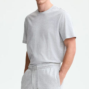 Camiseta de Algodón de Manga Corta para Hombre, Impresión de Logotipo Personalizado, Estilo Casual para Verano - Product Image 2