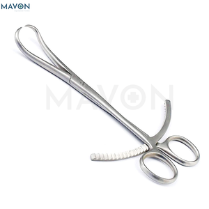 Pinzas de sujeción ósea Verbrugge para fijación de hilos, de acero inoxidable de grado alemán, manuales, reutilizables, juego de instrumentos ortopédicos - Product Image 5