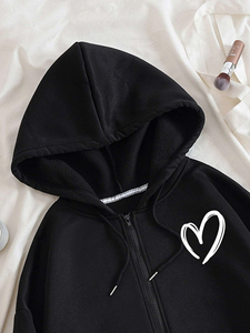 Sudadera con Capucha y Logotipo Personalizado, Tejido Suave, Ajuste Cómodo, Ropa de Moda para Hombres, Mujeres y Jóvenes - Product Image 4