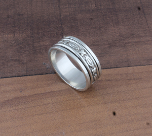 Anillo de Plata de Ley 925 al por Mayor, Anillo Minimalista de Plata para Mujer y Hombre, Anillo de Boda de Alto Brillo y Ajuste Cómodo - Product Image 3