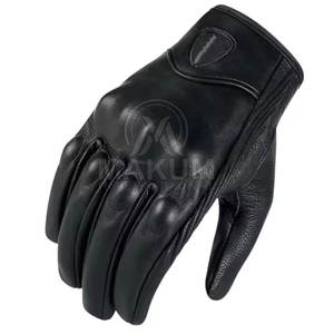 Guantes de Motocicleta de Alta Calidad, Guantes de Cuero Flexibles para Conducir, Diseño Transpirable y Cómodo - Product Image 3