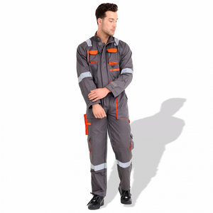 Combinaison de travail unisexe imperméable, respirante, légère, à séchage rapide, pour l'industrie des pompiers, en polyester et coton, pour adultes, PK - Product Image 1