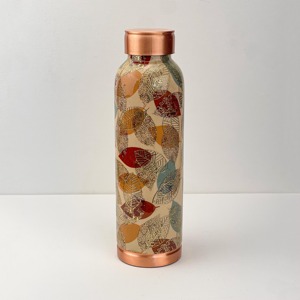 Botella de Agua de Cobre con Textura Suave, Botella de Agua de Cobre con Superficie Fina, Botella de Agua de Cobre con Acabado Sólido, Botella de Cobre de Uso Personalizado - Product Image 3
