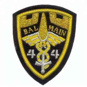 Patch brodé RSAF thermocollant, appliqué en tissu tissé de forme irrégulière pour décoration - Product Image 6