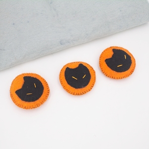 Adorno de Gato de Fieltro y Lana Cosido a Mano, Decoración Colgante de Halloween, Set de Regalo para Niños y Amantes de Mascotas - Product Image 6