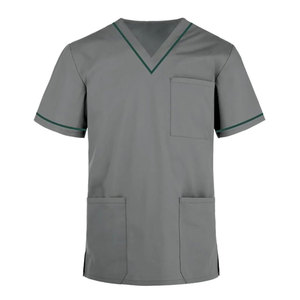 Service OEM, Vente Chaude, Blouses d'Infirmière Personnalisées sur Mesure, Couleurs au Choix, Manches Courtes, Unisexe, Coton Médical, Hôpital - Product Image 3