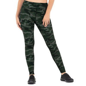 Leggings de yoga taille haute respirants et ajustés pour femmes, fabriqués au Pakistan, en tissu tricoté décontracté, avec logo personnalisable - Product Image 4