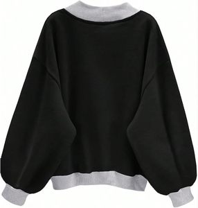 Basics Solid Polyester/Cotton <b>Blend</b> Men's Autumn Casual Fleece Breathable Hooded Collar Drawstring Pullover Hoodie Long Sleeve - Product Image 3