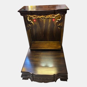 Altar para el dios de la riqueza y la tierra hecho de madera de acacia - Beo du khong tru - Product Image 4