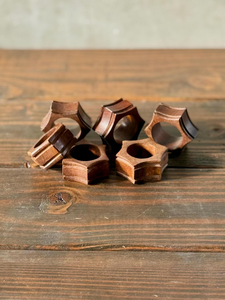 Anillo para Servilletas de Madera de Diseño Indio, Personalizable, Económico, Rústico, de Alta Calidad, el Más Vendido en India - Product Image 5