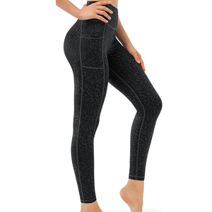 <b>Workout</b> Women Tights High Waist Yoga Pants Leather <b>Leggings</b> - Product Image 2