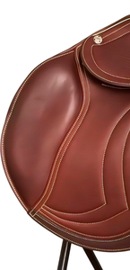 Durable Professional English Horse Riding Saddle Premium Leather Lightweight Strong <b>Equestrian</b> Saddle for Jumping Training - Product Image 2