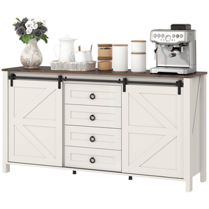 Buffet de style scandinave de luxe écologique pour salle à manger, cuisine, entrée de ferme et rangement en sous-sol - Product Image 2