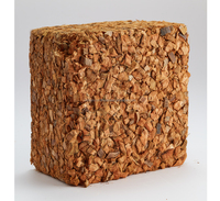 Puce de noix de coco biodégradable fabriquée en usine Bloc de 4.5kg adapté aux serres, aux fleurs et aux légumes de l'agriculture hydroponique