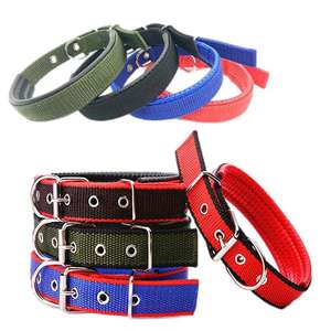 Collar de Perro Ajustable Premium Imra Impex OEM con Hebilla Metálica Grabada Personalizada, Microfibra Reflectante y Acolchado Suave para Correr al Aire Libre - Product Image 3