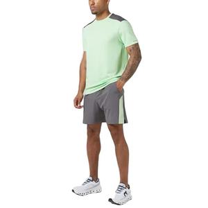 Ensemble de t-shirts et shorts pour hommes, plusieurs couleurs, 100% coton, coupe slim, manches courtes, col rond, fabriqué au Pakistan, 240 g/m². - Product Image 2