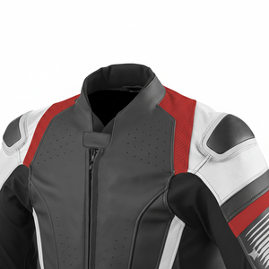 Chaqueta de Motociclismo de Cuero Impermeable Unisex de Talla Grande con Mangas Largas y Logotipo Delantero y Trasero, Ropa Deportiva para Todas las Estaciones - Product Image 6