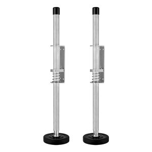 Stabilizzatore e Livellatore per Scale in Acciaio da 20 Pollici, Capacità di Carico 550 libbre, Facile da Usare, con Vano Portaoggetti - Product Image 1