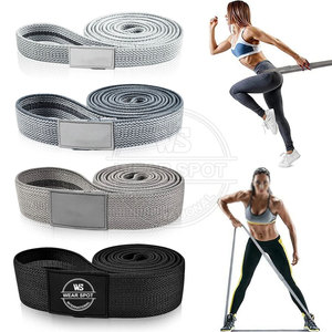 Meilleures ventes : Ensemble de bandes de résistance longues en tissu personnalisées pour les fessiers, fabriquées au Pakistan - Product Image 2