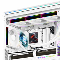 Refroidisseur de processeur liquide AIO Thermalright Peerless Vision 360 BLANC avec écran de 3,95 pouces, pompe 3000 tr/min, LGA1851 AM5, kit de système de jeu pour ordinateur de bureau