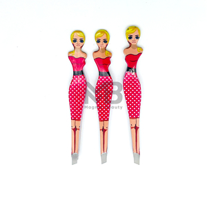 Pince à épiler professionnelle pour sourcils, design tendance pour femme, pointe fine, réutilisable, en acier inoxydable, outil de maquillage durable et écologique - Product Image 4
