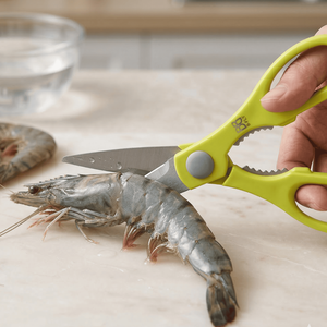 8 Inch <b>Kitchen</b> <b>Scissors</b> Dishwasher Safe Multipurpose Food Cutting <b>Scissors</b> - Product Image 1