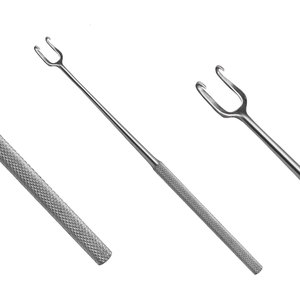 Ganchos Retractores para Piel, de Punta Cerrada y Afilada, con Extremo de Bola Simple y Doble, 7mm, Gancho de Piel Joseph de Doble Punta, de Acero Inoxidable Quirúrgico - Product Image 5