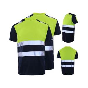 Camiseta de Seguridad Transpirable de Alta Visibilidad para Exteriores, Diseño de Última Generación 2026, Cuello Redondo, Unisex, Personalizable - Product Image 1