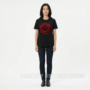 Fabricant de T-shirts personnalisés pour femmes, T-shirt blanc avec impression argentée, fournisseur OEM, faible MOQ, T-shirt en coton tendance pour femmes - Product Image 2