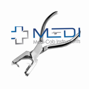Pinzas Quirúrgicas Dentales Medi-Cab Instruments, 12 Posiciones de Mandíbula, Agarre Ergonómico, Acero Inoxidable Plateado, Manuales, Certificación CE Clase 1 - Product Image 3