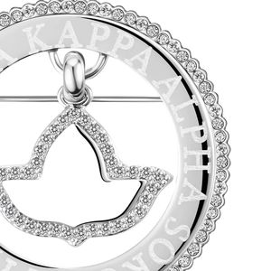 Broche en cristal de platine gravée en forme de cœur, design vintage tendance, accessoire de bijouterie décoratif scintillant de haute qualité pour - Product Image 6