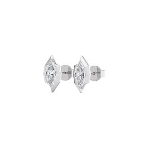 Refined 9K Rose Gold Lab Grown Diamond <b>Earrings</b> 2.00 CTW Step Cut Marquise <b>Fine</b> Jewelry for Elegant Everyday and Evening Wear - Product Image 5