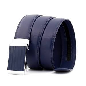 Nuevo y Elegante Cinturón de Cuero Vacuno de Alta Calidad, Cinturones Polo OEM de Estilo Casual con Hebilla de Cobre, Venta Directa de Fábrica - Product Image 1