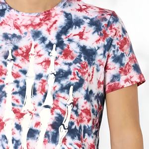 เสื้อยืดคัสตอมผู้ชายทรงโอเวอร์ไซส์ ผ้าคอตตอน 100% หนัก 260 กรัม พิมพ์ลาย DTG สไตล์ยูบันเรโทร ผ้าคอตตอนฟอกสี เสื้อเปล่า - Product Image 2