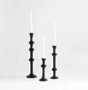 Luxury <b>Rustic</b> Wooden Candle Holder Handmade Wood Candle Stand Decorative Centerpiece For Festival Gifting And Home Decoration - Product Image 3