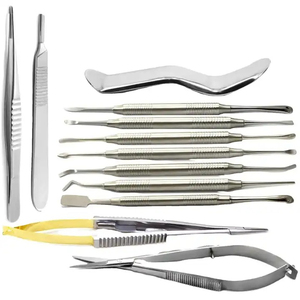 Juego de instrumentos manuales de acero para cirugía nasal ENT, para rinoplastia, cirugía de oído, nariz y garganta, instrumentos de acero inoxidable. - Product Image 1