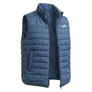 Gilet matelassé pour homme de haute qualité avec coutures durables et coupe confortable, idéal pour la superposition hivernale, service OEM - Product Image 1