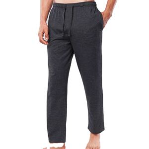 กางเกงลำลองผู้ชายสั่งทำพิเศษ คุณภาพสูง โพลีเอสเตอร์/คอตตอน กางเกงวอร์มผู้ชายสำหรับฤดูใบไม้ร่วง รับทำโลโก้ตามสั่ง บริการ OEM กางเกงผู้ชายระบายอากาศได้ดี - Product Image 2