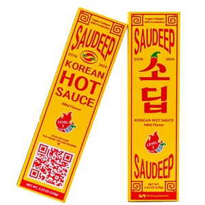 [ShinSung Biopharm] Pâte de piment coréenne traditionnelle douce et épicée avec postbiotiques SAUDEEP Sauce piquante certifiée Halal - Product Image 3
