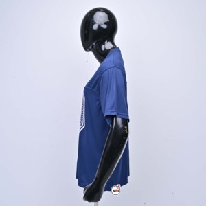 Camiseta Deportiva de Fútbol para Hombre, Cuello en V, Azul, con Número 40 Serigrafiado, Manga Corta, Corte Regular, Estilo Deportivo, Transpirable, de Poliéster - Product Image 4