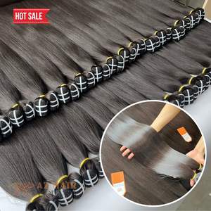 Extensiones de Cabello Humano Real Vietnamita 100% de la Mejor Calidad, Súper Gruesas, 30 Pulgadas, Doble Trama a Máquina - Product Image 3